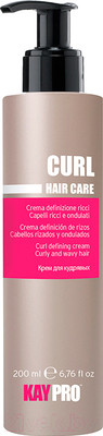 Крем для укладки волос Kaypro Hair Care Curl для кудрявых, вьющихся и волнистых волос (200мл)