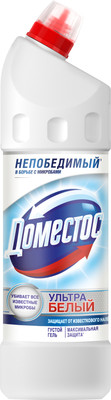 Чистящее средство для унитаза Domestos Ультрабелый (1л)