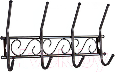 Вешалка для одежды Sheffilton Грация 1/4 (черный)