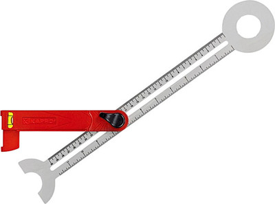 Шаблон разметочный Kapro Керамический для отверстий 303 (75мм, 32мм)