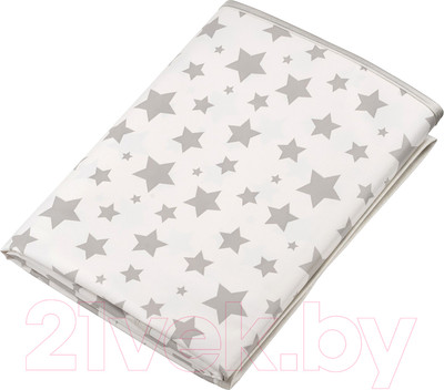 Клеенка детская Roxy-Kids R-0070 (серые звезды)