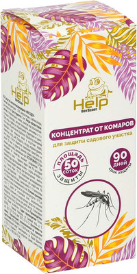 Концентрат от насекомых Help От комаров / 80227 (100мл)