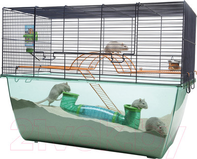 Клетка для грызунов Savic Habitat XL / 50715900 (синий)