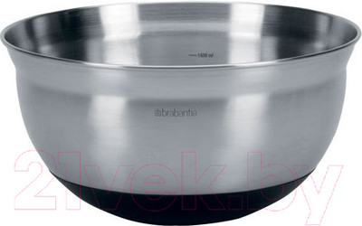 Миска Brabantia 363849 (стальной матовый/черный)