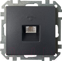 Розетка Bylectrica Стиль ТР4-037 (графит)