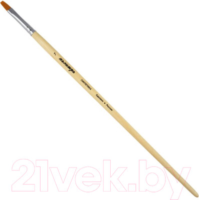 Кисть для рисования ПАЛИТРА Синтетика 7 / ЖС2-07.02Б