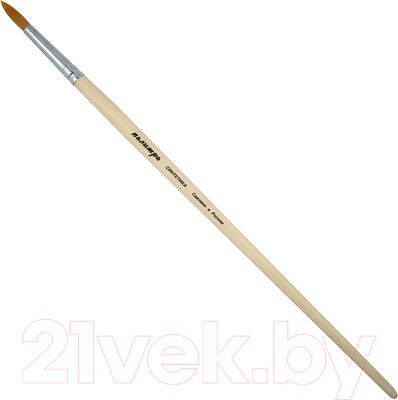 Кисть для рисования ПАЛИТРА Синтетика 5 / ЖС1-05.02Б