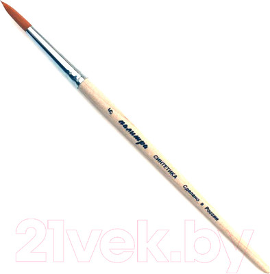 Кисть для рисования ПАЛИТРА Синтетика 5 / ЖС1-05.00Б