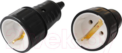 Розетка штепсельная Bylectrica Р16-360 (черный)