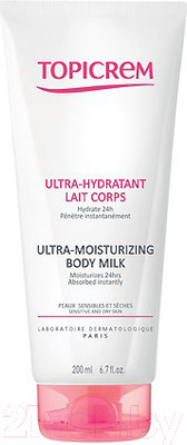 Молочко для тела Topicrem Ультра-увлажняющее (200мл)