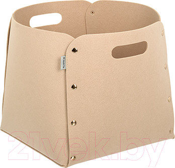 Корзина QWERTY 66533 (бежевый)