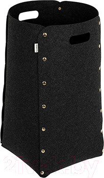 Корзина QWERTY 66534 (темно-серый)