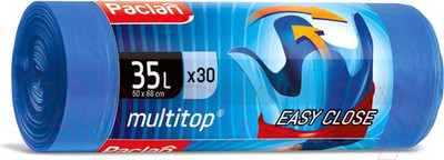 Пакеты для мусора Paclan Multi-Top (35л, 30шт)