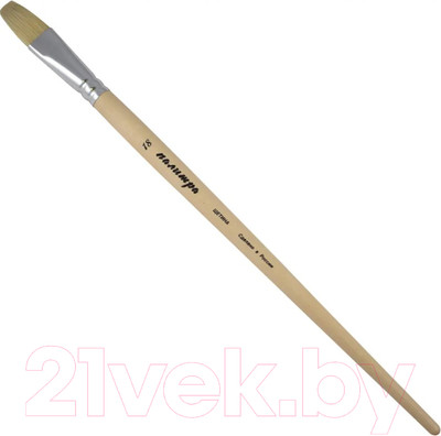 Кисть для рисования ПАЛИТРА Щетина 18 / пЖЩ2-18.02Б