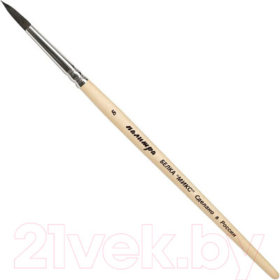 Кисть для рисования ПАЛИТРА Белка 5 / ЖА1-05.00Б