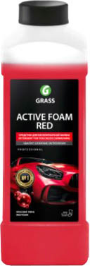 Автошампунь Grass Active Foam Red / 800001 (1кг)