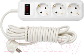 Удлинитель Bylectrica У16-320 (5м, белый)