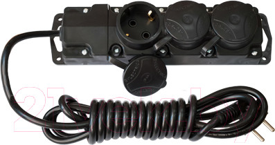 Удлинитель Bylectrica У16-382 (1.7м, черный)