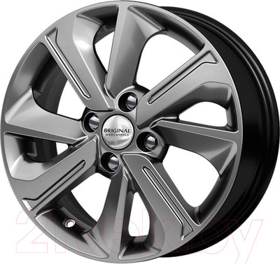 Литой диск SKAD KL-319 15x6" 4x100мм DIA 54.1мм ET 46мм Графит