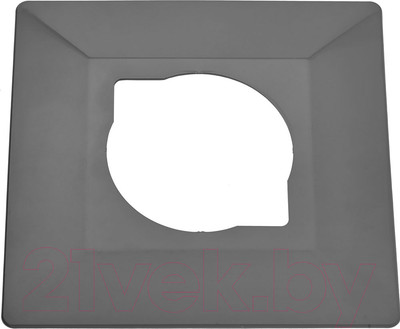 Накладка под выключатель Bylectrica Юлиг 735212.410 (темно-серый)