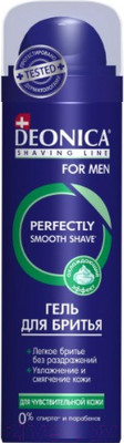 Гель для бритья Deonica For Men для чувствительной кожи (200мл)