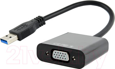 Адаптер Cablexpert AB-U3M-VGAF-01