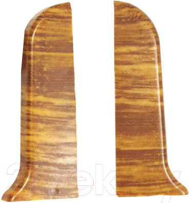 Заглушка для плинтуса Rico Leo 160 Каштан Амурский (2шт, флоупак)