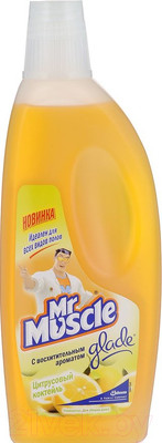 Чистящее средство для пола Mr. Muscle Универсальный. Цитрусовый Коктейль (500м)