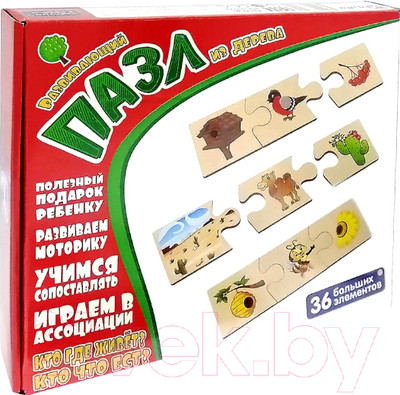 Развивающая игра Анданте Кто где живет? Кто что ест? / RDI-D592a