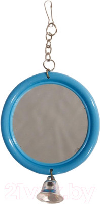 Игрушка для птиц Triol Зеркало с колокольчиком 061KX / 52181045