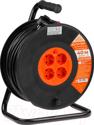 Удлинитель на катушке Юпитер JP8404-02