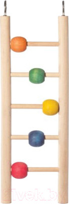 Игрушка для птиц Triol Лестница с шариками / 52171047