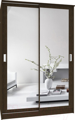 Шкаф-купе Кортекс-мебель Лагуна ШК02-02 (венге)