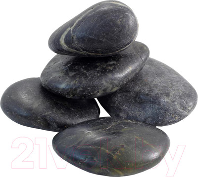 Грунт для аквариума Laguna Галька S/BВ / 73954006 (1кг, черный)