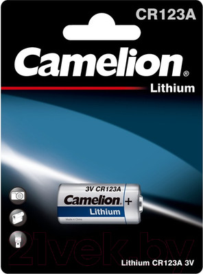 Батарейка Camelion CR123A-BP1R