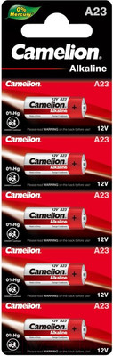 Комплект батареек Camelion A23-BP5 Mercury Free