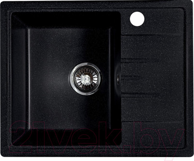 Мойка кухонная БелЭворс Mila L (черный)