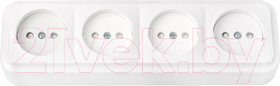 Розетка Bylectrica Пралеска РА16-277 (белый)