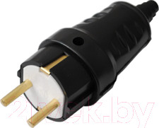 Вилка штепсельная Bylectrica В16-362 (черный)