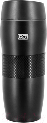 Термокружка Lara LR04-23 (черный)
