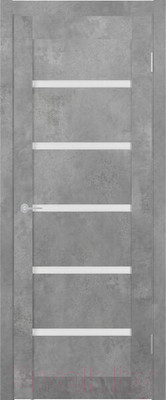 Дверь межкомнатная Stark ST8 ДО 80x200 (бетон светлый)