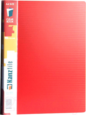 Папка для бумаг Kanzfile 07М-30K (красный)
