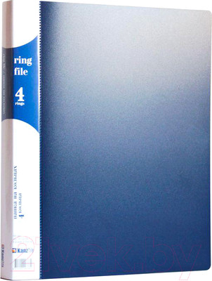 Папка-регистратор Kanzfile 071Q-4K (синий)