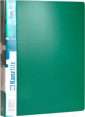 Папка-регистратор Kanzfile 07Q-4K (зеленый)
