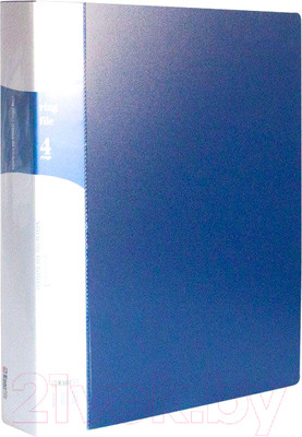 Папка для бумаг Kanzfile 101Q-4K (синий)