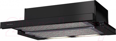 Вытяжка телескопическая Krona Kamilla 6002DN BL / 00026672