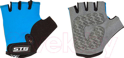 Велоперчатки STG Х87905-М (M, синий)