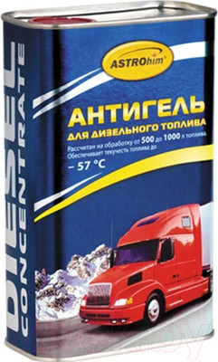 Присадка ASTROhim Ас-123 антигель для дизельного топлива (1л)
