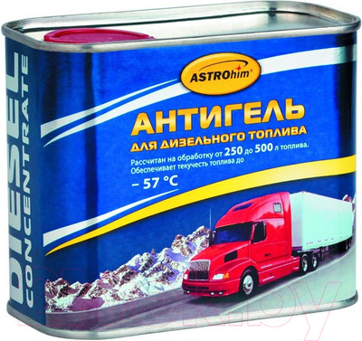 Присадка ASTROhim Ас-122 антигель для дизельного топлива (500мл)