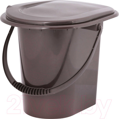 Ведро-туалет Альтернатива М6081 (со съемной ручкой)
